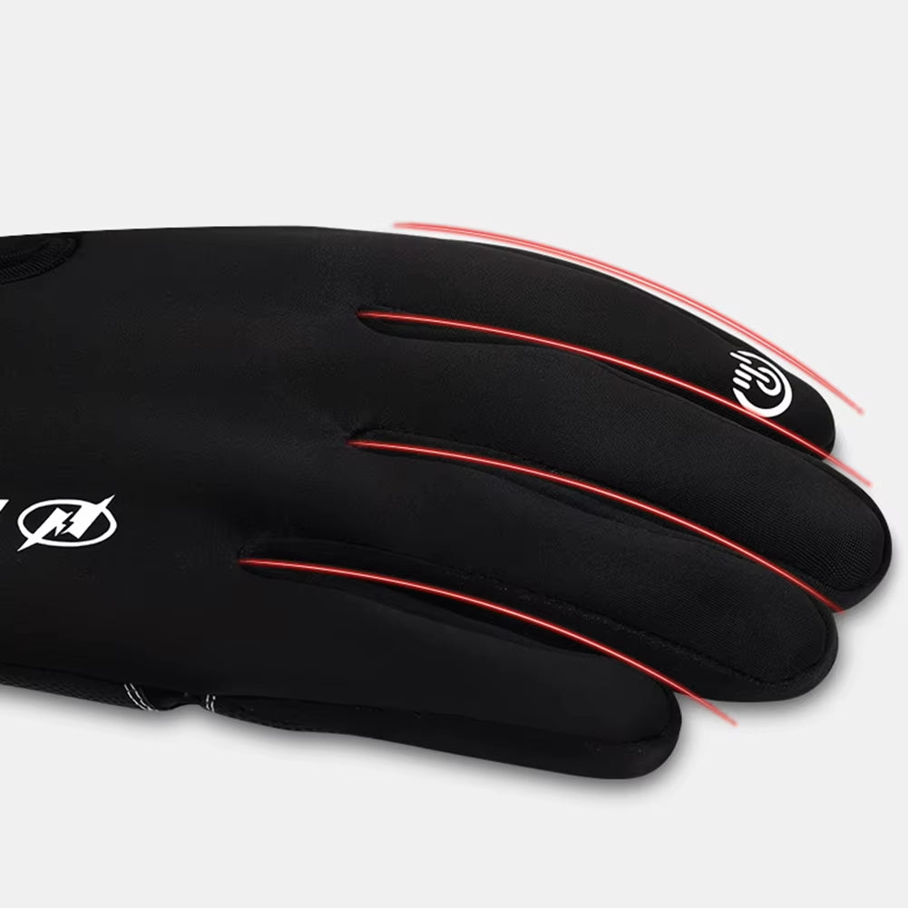 USB Touch Screen Gloves Winter Warm Electric Heated Gloves Heated Motorcycle Gloves Windproof Heated Gloves for Women Men